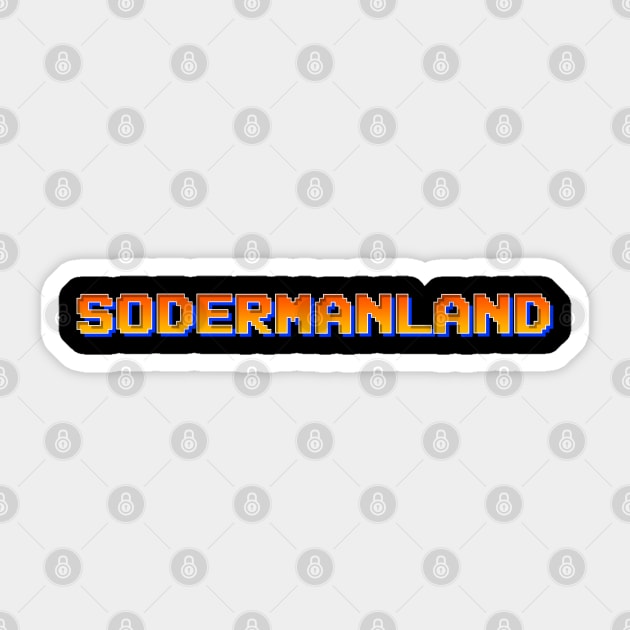 Sodermanland Sticker by Decideflashy